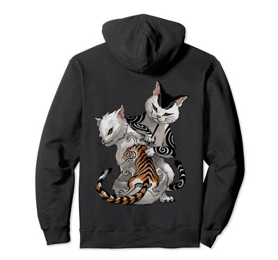 Cat Tattoo Hoodie