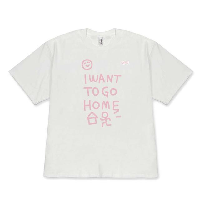 Funny I Want To Go Home Graphic TShirt for Unisex Women Humor Casual Short Sleeve Sarcastic Tee Shirt for Teen Boys Girls Simple S