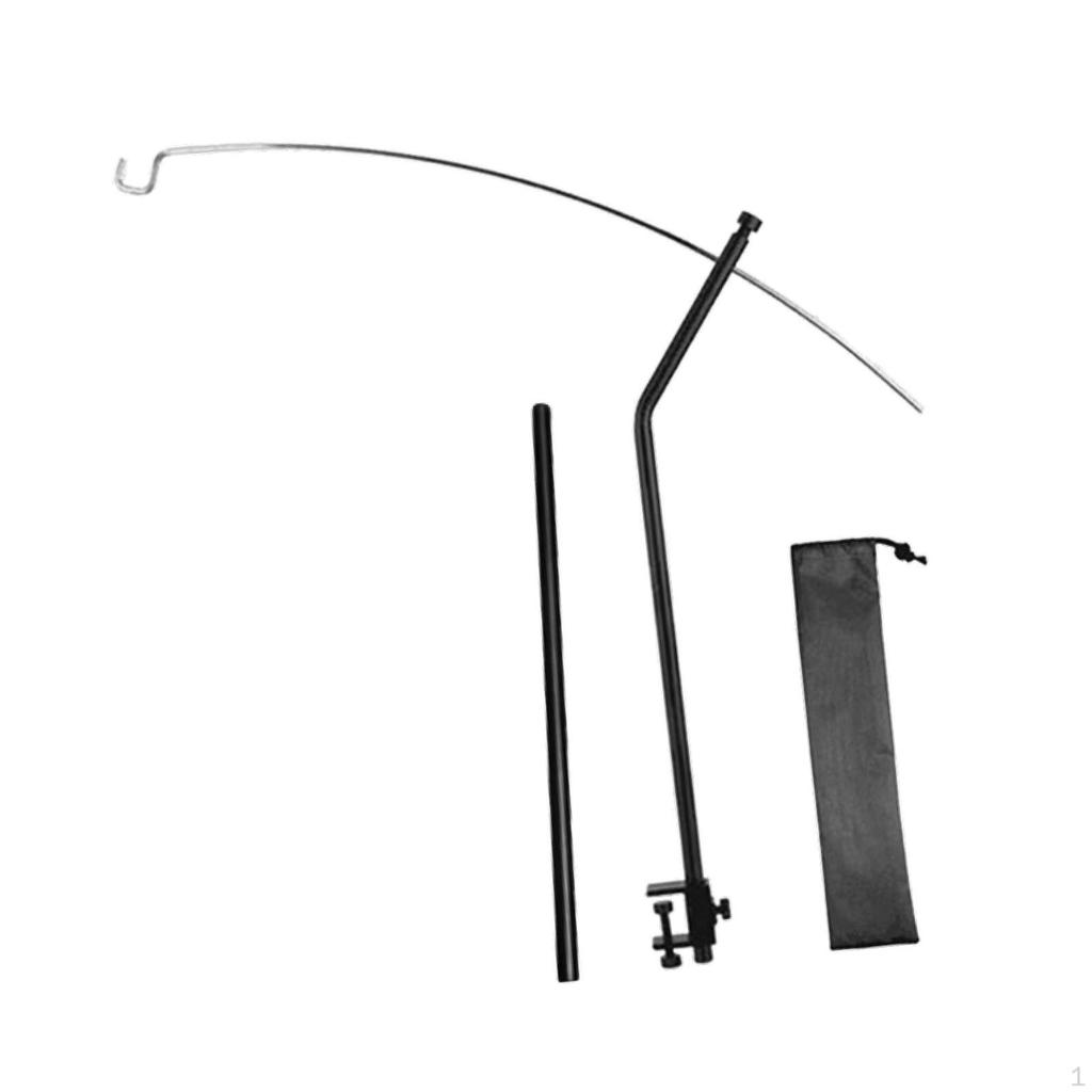 Camping Lantern Stand Lamp Hook Hanging Light Holder for Picnic