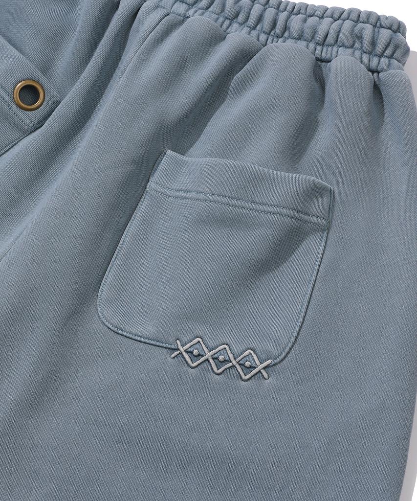 MAINBOOTH Haze Sweat Shorts(Ash Blue)