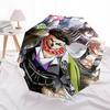1pc Jujutsu Kaisen Characters Automatic Opening Umbrella - Portable 3-Fold Design with 8-Bone Iron Frame - Outdoor for Fans, Travelers, Daily Use - Pe