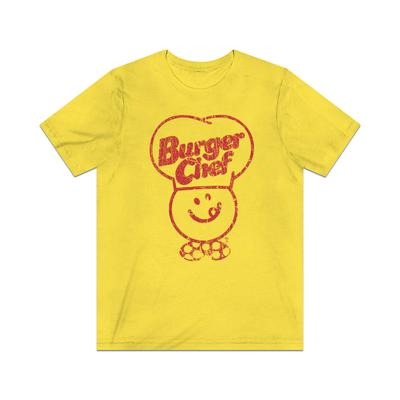 Burger Chef 1954 Vintage Heren T-shirt Unisex T-shirt