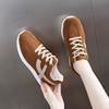 Women Casual Walking Shoes New 2025 Autumn Flat Lace Up High Quality Sneakers Wild Flat Sole Loafers Women Sports Shoes