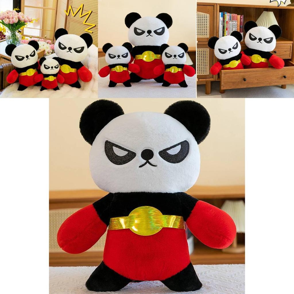 Adorabile Peluche Kung Fu Panda Supereroe Morbido Peluche Cuscino Regalo Per Bambini