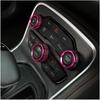 3X Air Conditioner AC Radio Switch Button Knob Trim For Dodge RAM 1500 2012-2017