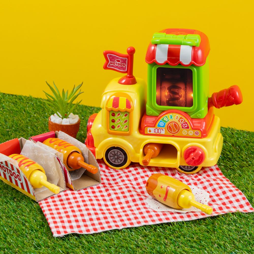[young toys] Kongsuni's Talking Hot Dog Truck with Crispy Fryer Action