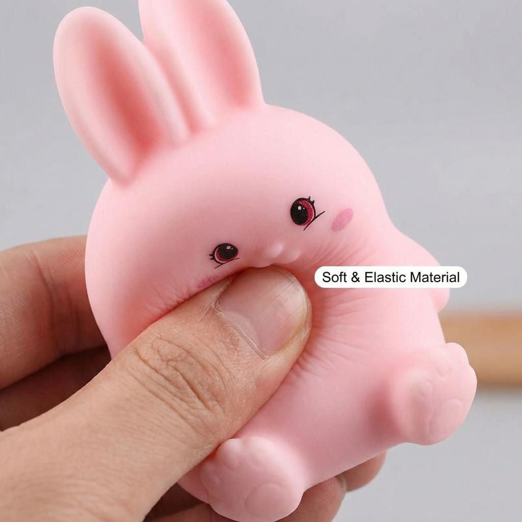 Bunny-shaped Toy, Cute Stress-relieving Toy, Easter Gift (2pcs)