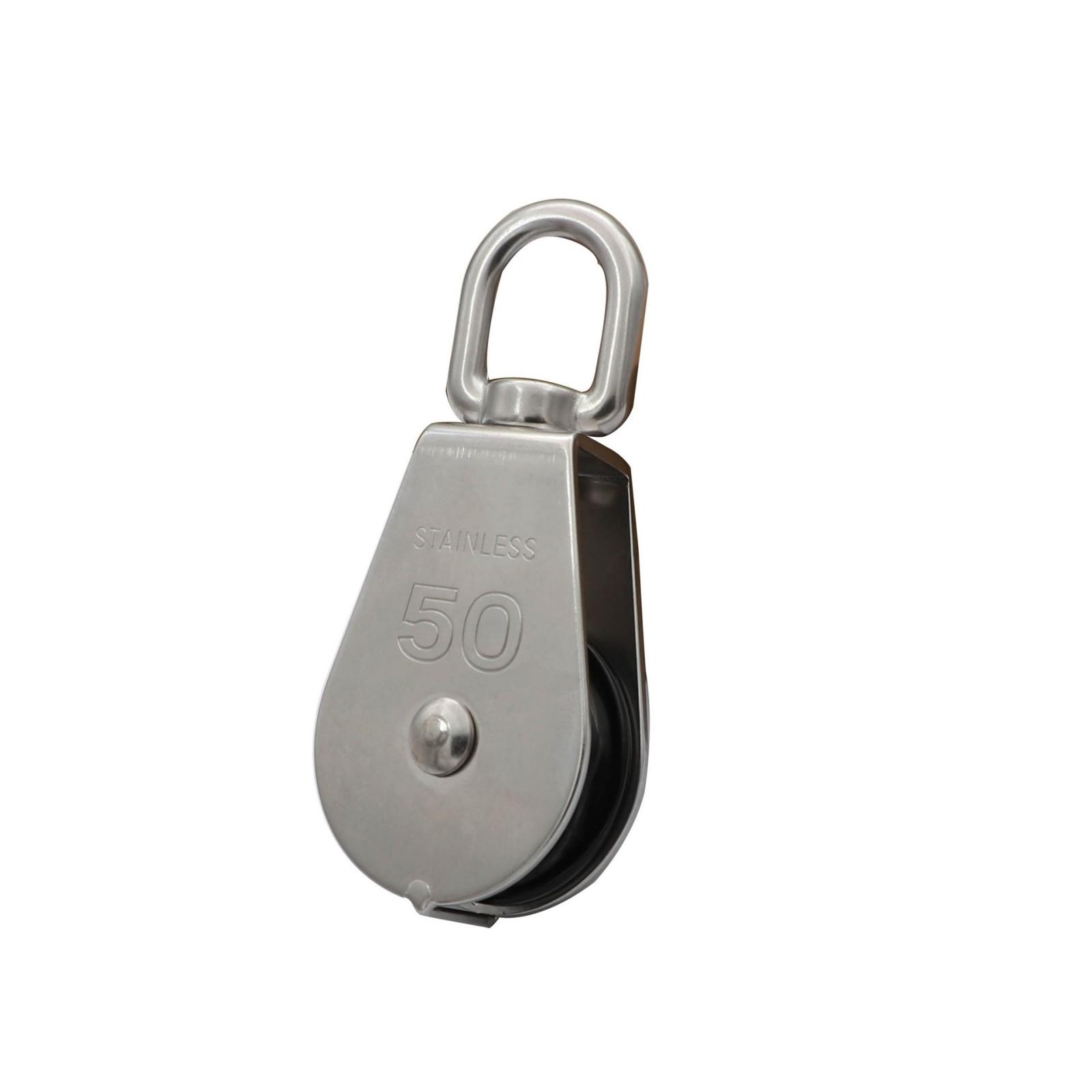 

Fish Net Pulley Nylon Pulley Pear-shaped Single Pulley Ship Lifting Pulley Cable Pulley Stainless Steel Pulley One Size