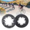 Folding Bicycles Chain Wheel 52T/54T/56T/58T/60T Chainring Narrow Wide Teeth Chainwheel Aluminum Alloy Bikes Chainring