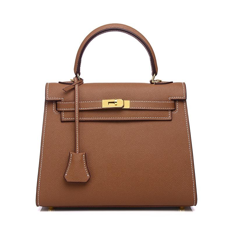 

Classic leather women s bag, palm pattern cowhide bag bag handbag 25#