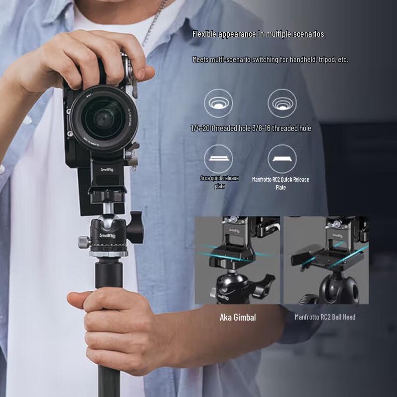SmallRig Camera Cage for Sony A7C II / A7CR