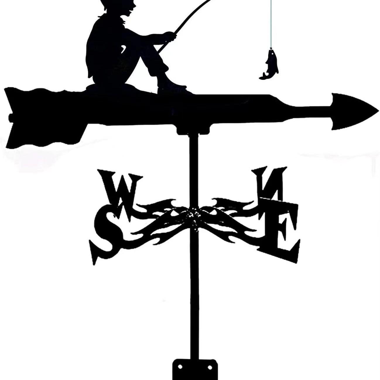 

Флюгер из нержавеющей стали для украшения двора на открытом воздухе