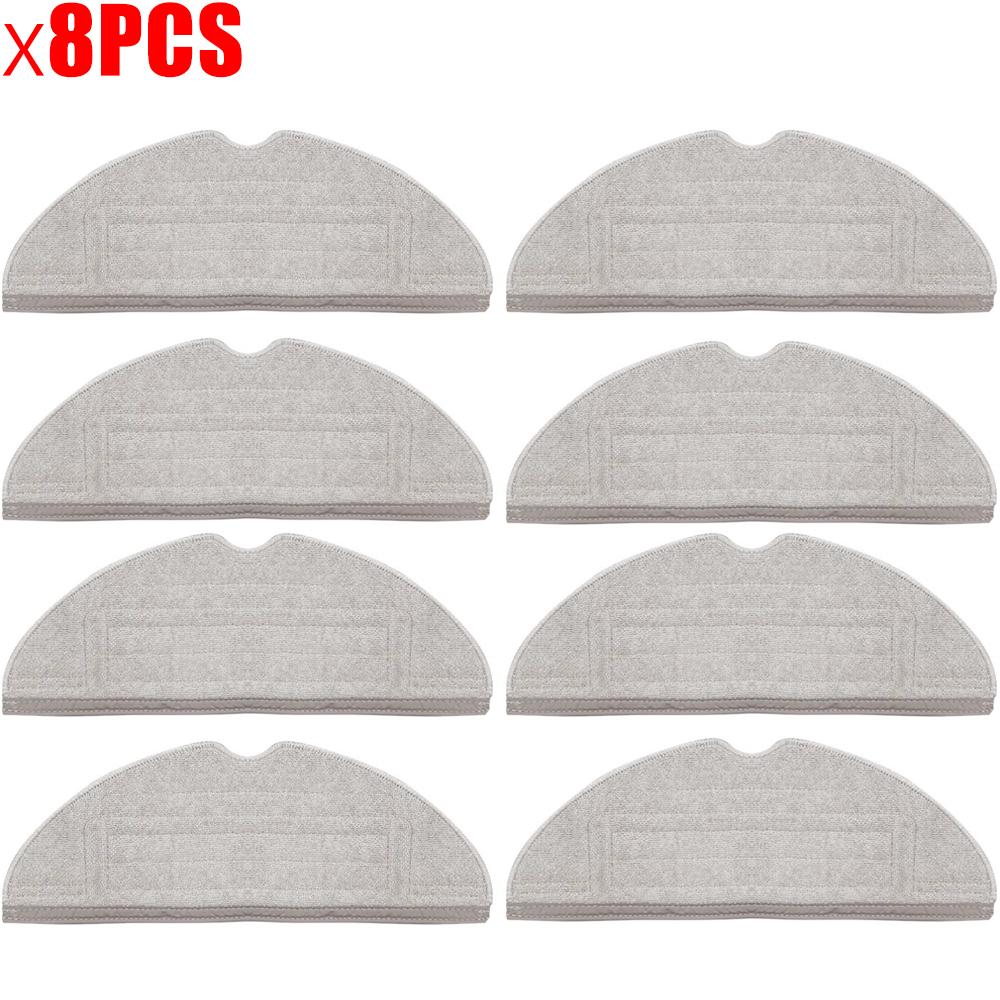 Spare Parts For Roborock S8 S8 Pro Ultra S8+, DuoRoller Main Side Brushes Mop Cloths HEPA Filters Dust Bags Accessories