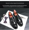 Men's British-Style Hidden Heel Patent Leather Shoes - Korean Trendy Casual & Versatile