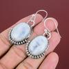 Rainbow Moonstone Earring 925 Sterling Silver Earring Top Quality Gemstone Earring Handmade Jewelry Latest Design Earrings Anniversary Gifts