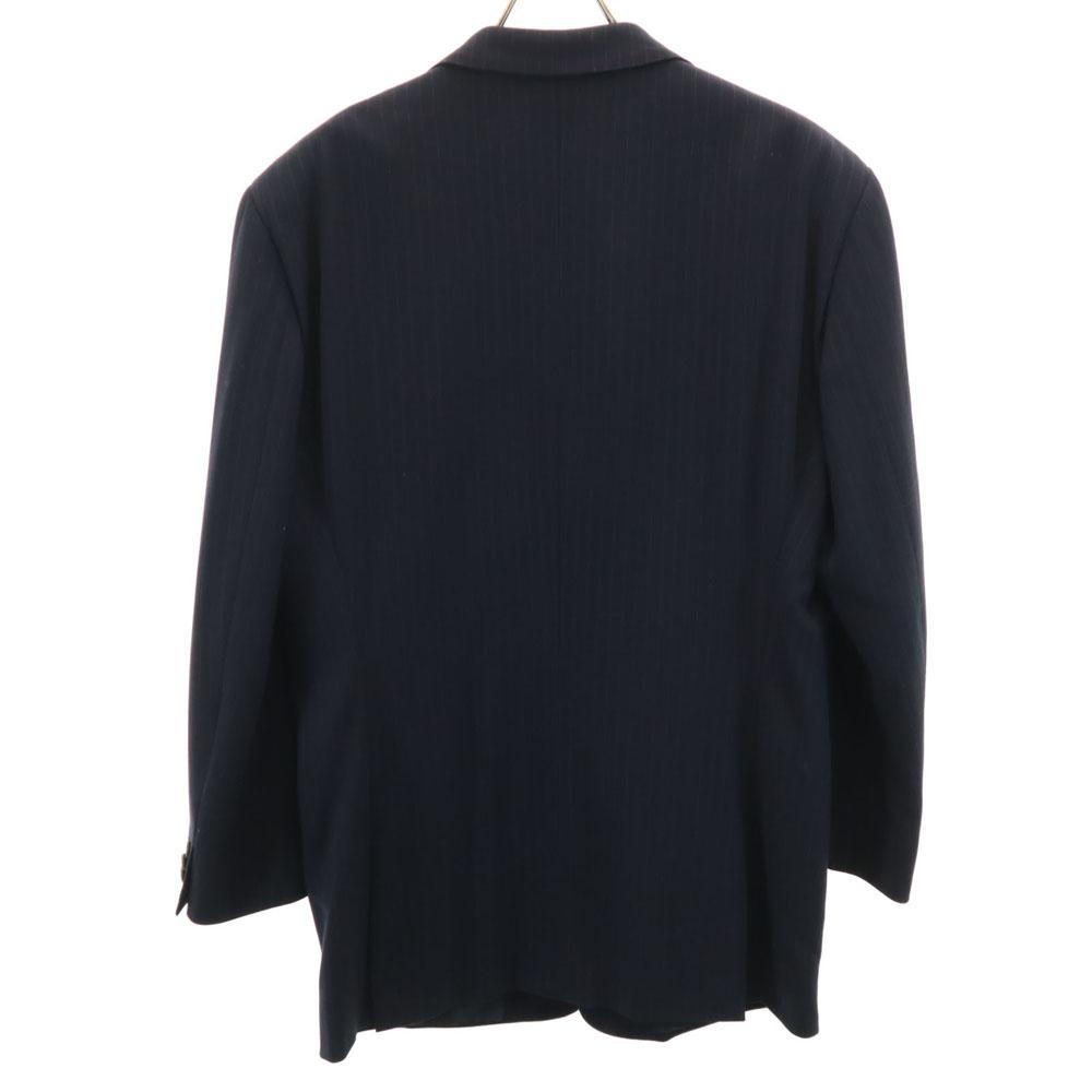 Giorgio Armani Made In Italy Wool Blend Tailored Jacket 50 Navy Men's Used