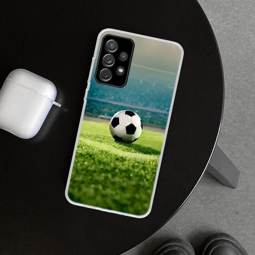 Football Soccer Tactics Time Phone Case Cover for Samsung Galaxy A12 A22 A32 A52 A72 A02S A51 A50S A31 A20S A10S Note 20 Ultra 1
