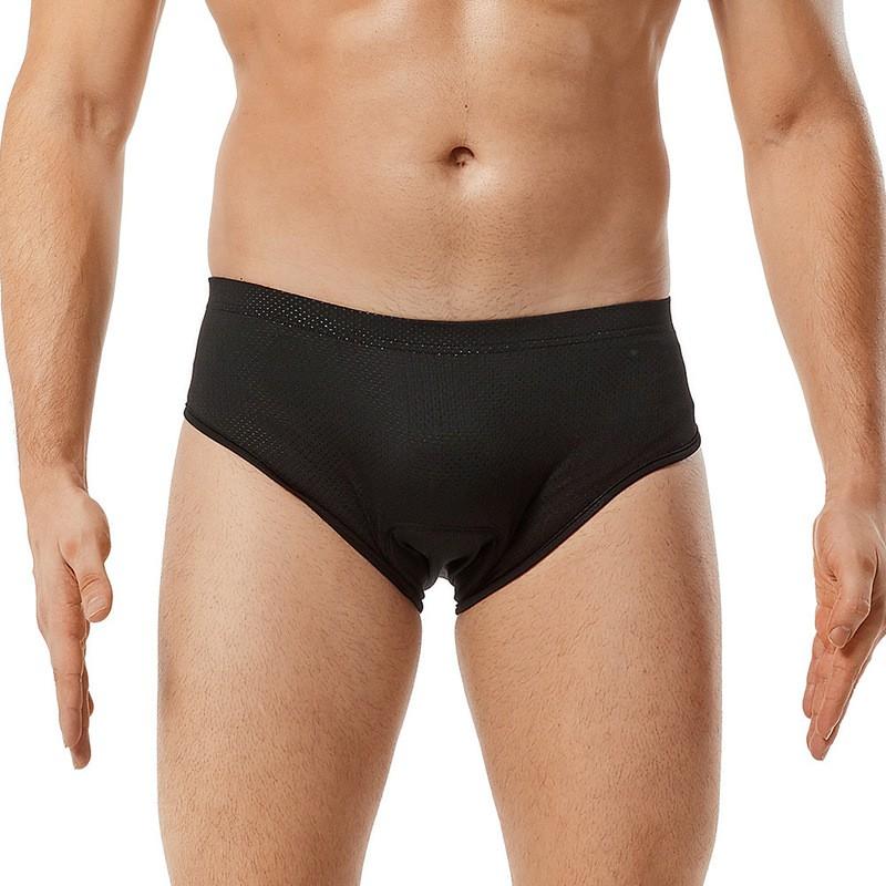 Mens Cycling Shorts With Gel Pad Breathable Quick-Dry Compression Underwear Road Bike Mountain Riding