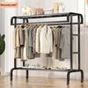 Vertical Clothes Drying & Coat Rack for Balcony or Bedroom