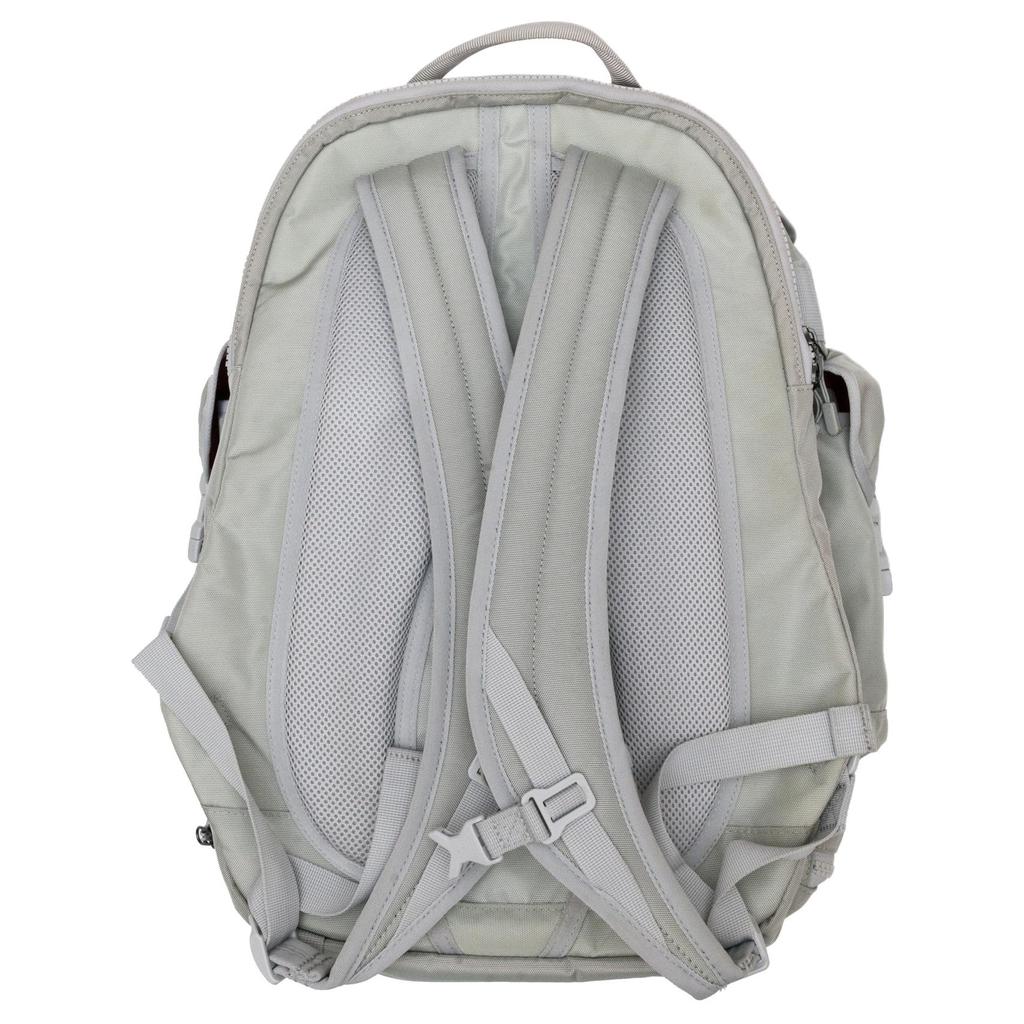 Nike Classic Logo Flap Design Nylon Backpack Unisex Backpack Light-Gray BA4591-077