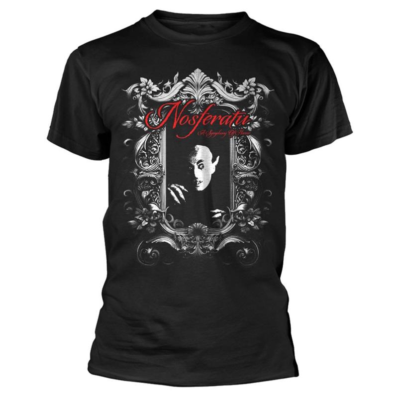 Nosferatu Ornamental T Shirt - Men s Summer Cotton Graphic Tee S разноцветный