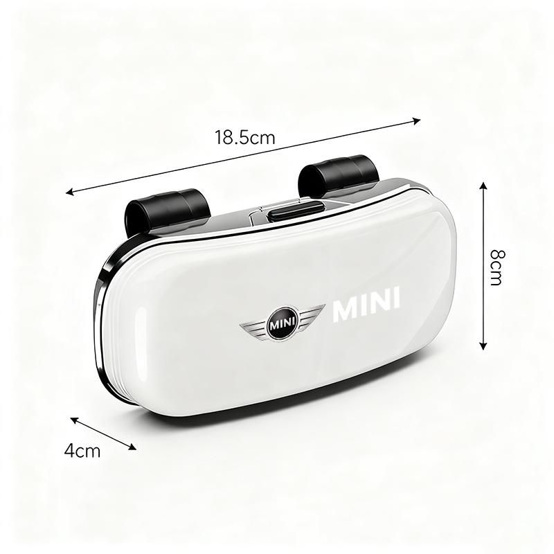 Car Visor Glasses Box Auto Sunglasses Storage Case For a333 WORKS One Cooper JCW R60 R59 R58 R57 R56 R55 R53 R52 F55 F56 F54 F57 333a