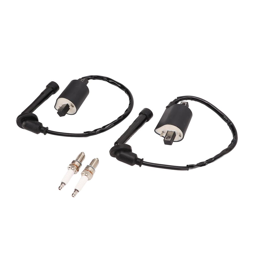 Motorrad Zündspule Zündkerzen Satz 4VR 82320 00 00 Ersatz für V Star 650 XVS650AT Silverado 2003‑2010