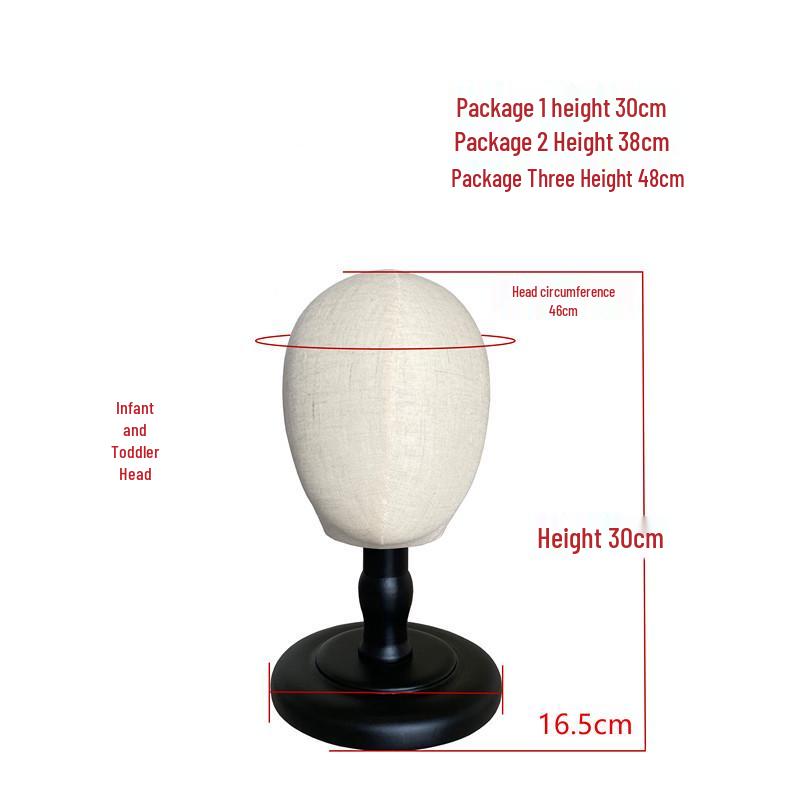 Hat and Wig Stand Model: Dummy Head Holder for Displaying Hats, Wigs, and Accessories