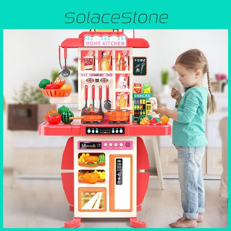 Children Toys Kitchen Kids Highly Reductive Cooking Toy Educational Play Pretend