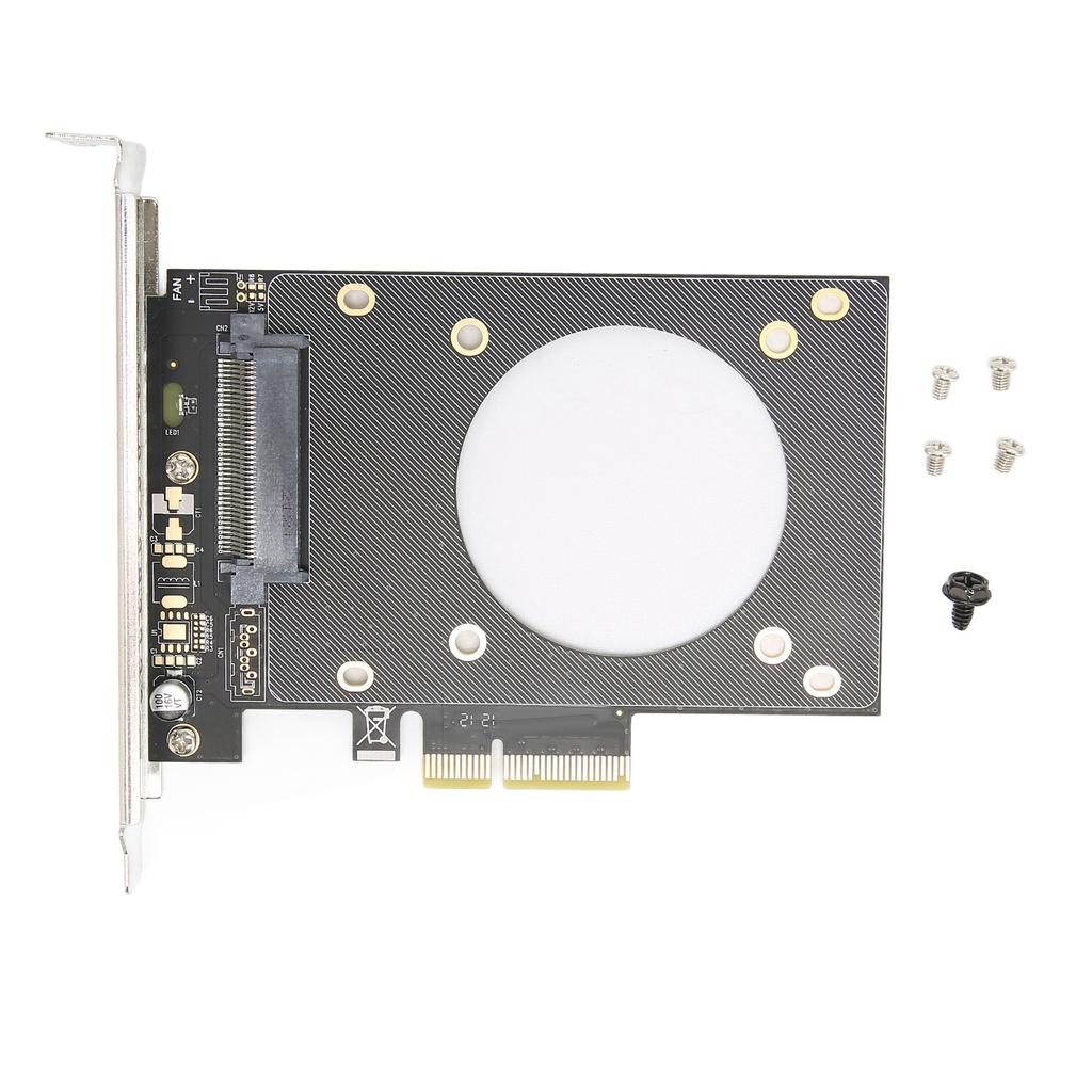 SSD Expansion Card PCIe X4 To NVME Riser Card Hollow Design Good Heat Dissipation for OS X for Win