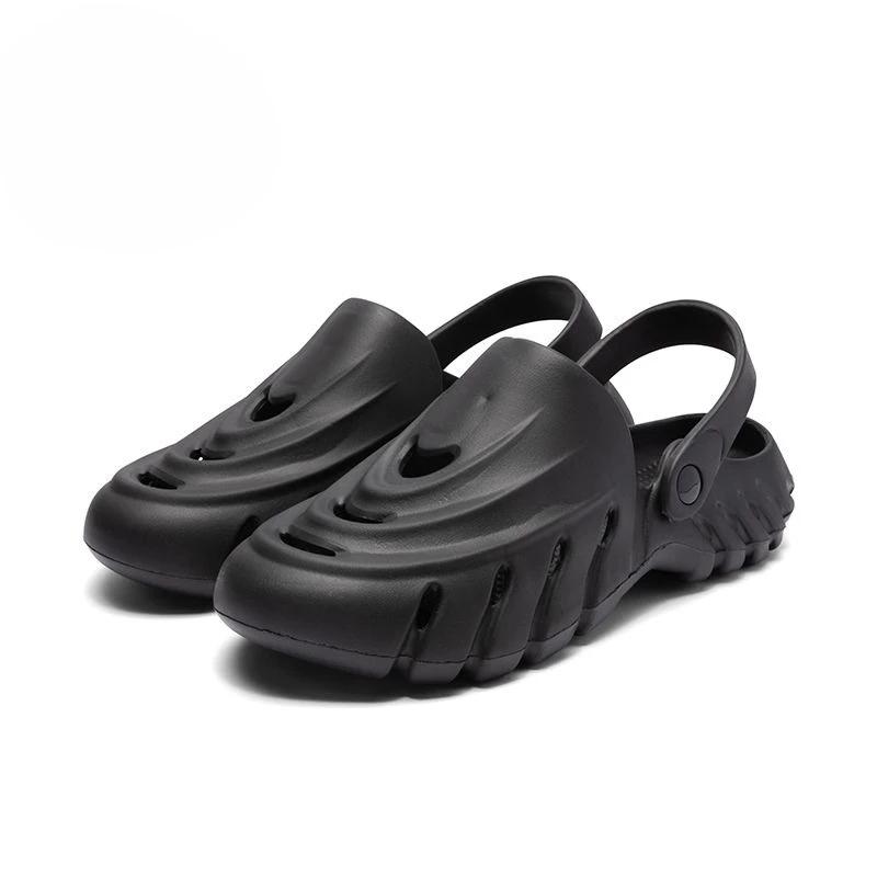 Fashion Hole Shoes Men's Sandal Beach Number 41 Descount Original Clearance Sale In Welcome Deal Daily Use Big Size 39 Eva Pvc Male Shoe