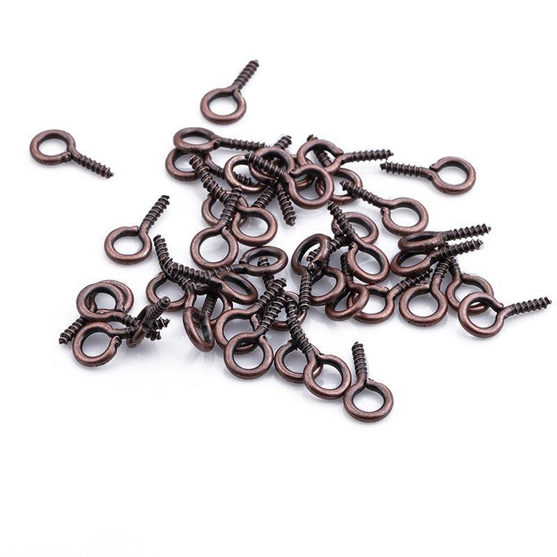 Șurub cu ochi de oaie cu perlă pentru bijuterii DIY: Cercei cu mărgele, Brățară, Accesoriu pandantiv