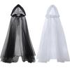 With Oversized Hood Overcoats Vintage Vintage Hooded Cape Creative Gift Cosplay Costume
