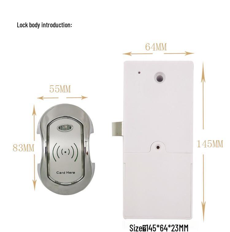 Smart Electronic Lock for Sauna, Bathroom, Drawer, Cabinet, Wardrobe, and Cupboard