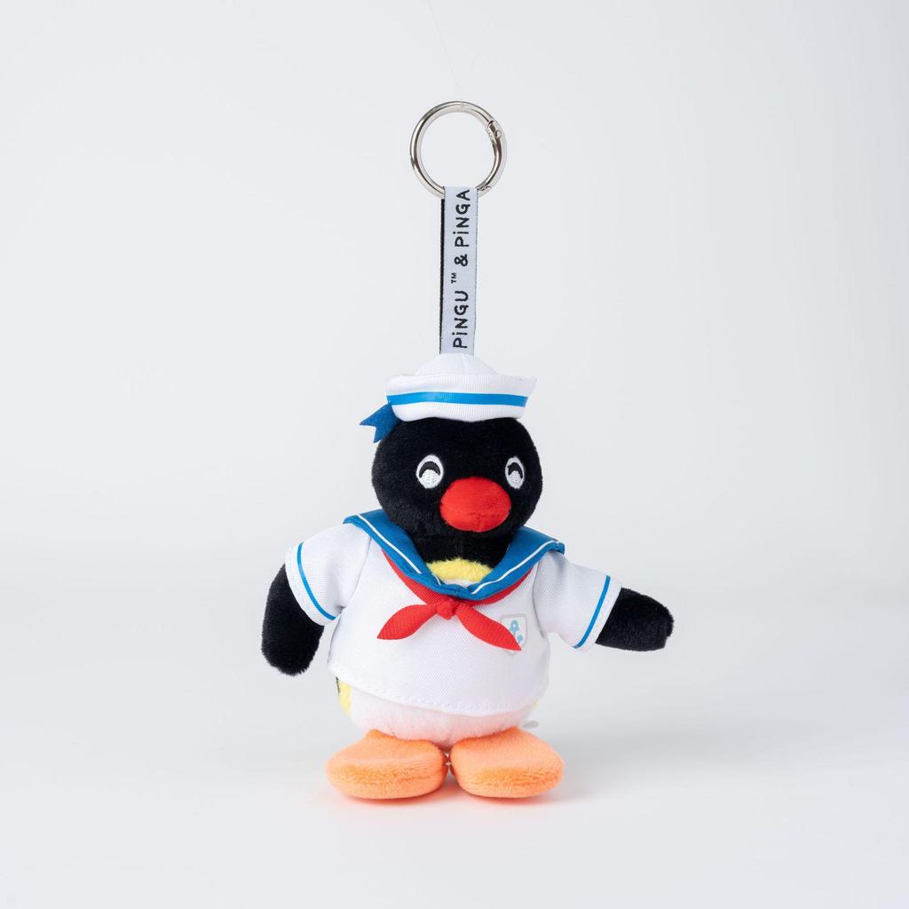 Portachiavi Peluche Pinguino Originale Bambola Ornamento per Zaini