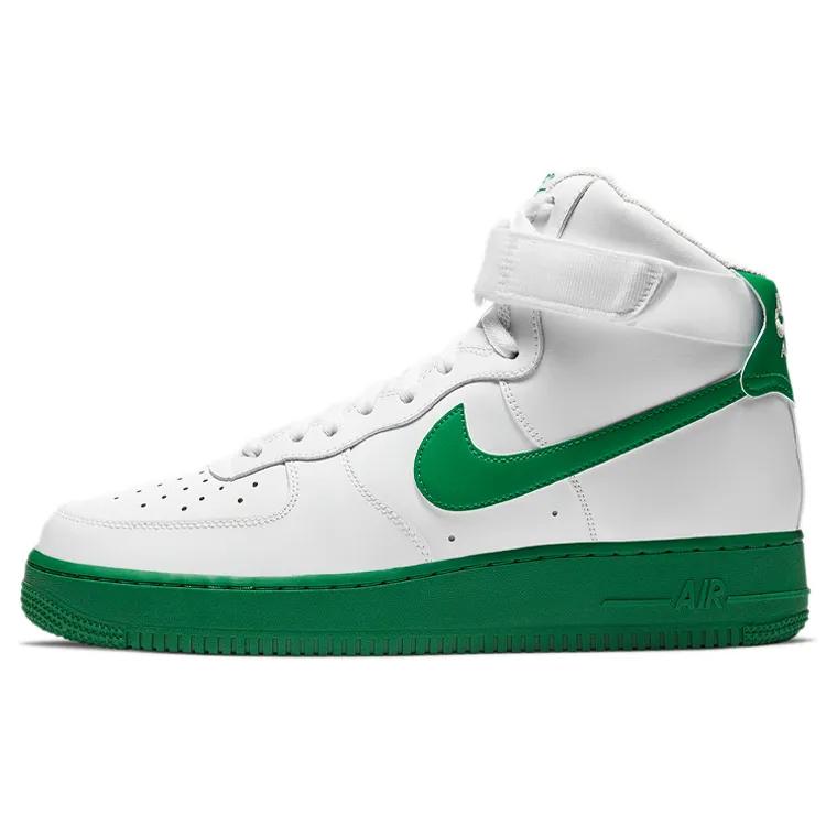 Nike Air Force 1 High '07 'Lucky Green' (Unisex) White / White / Lucky Green Skate Shoes CK7794 100