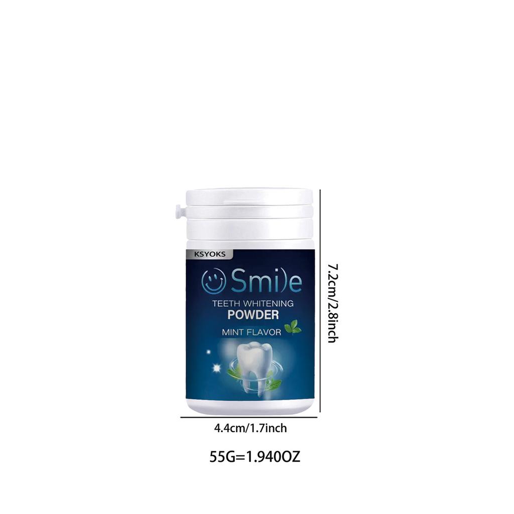 Tooth Powder Gently Cleanses Stains and Food Residues On the Surface of Teeth, Helping To Maintain Long-term Oral Cleanliness and Fresh Breath