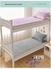 Thickened Ice Silk Cool Bed Sheet & Latex Mattress Topper for Summer