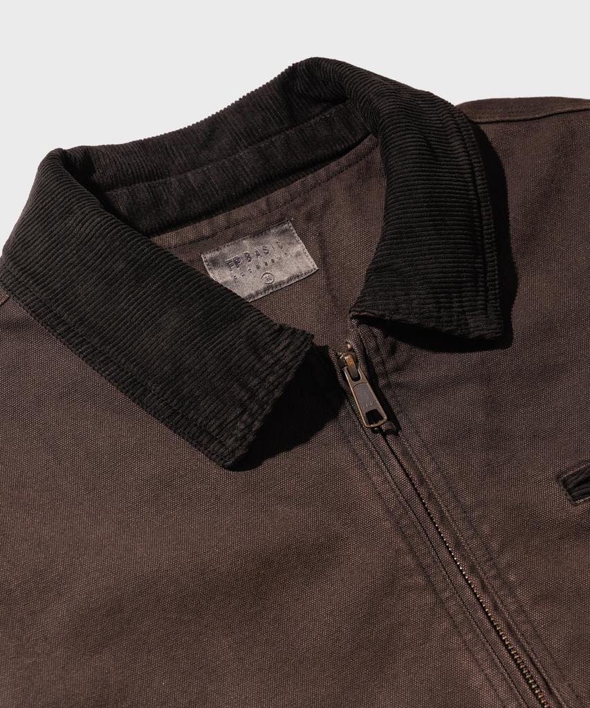 Fp142 Pigment Chore Jacket Brown Sjot1479