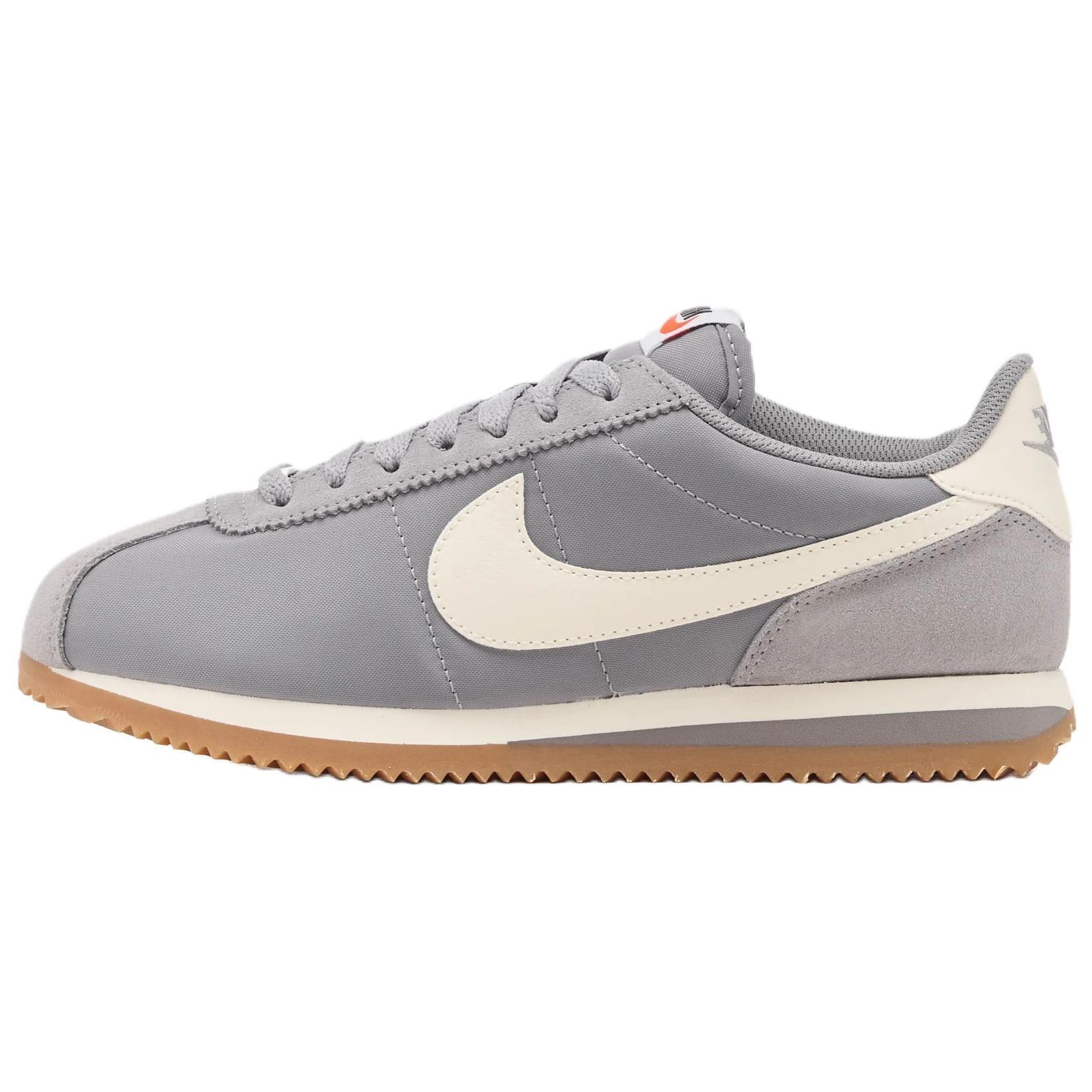 Nike Cortez Textile Cement Grey Gum Light Brown Safety Orange Sail DZ2795-005 EU 41