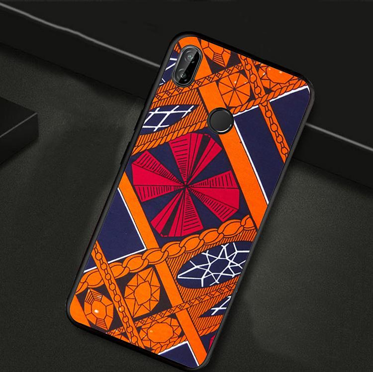 

African Style Fabric Print For Huawei Nova Y70 Y60 Y90 Y61 Y91 Y73 Y72 12s 12i 11i 8i 9 10 SE P30 P40 Lite P60 Pro Case Huawei Nova Y91