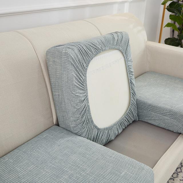 Geometric Printed Sofa Cushion Cover Stretch Sofa Seat Cover For Pets Kids Living Room Furniture Protector Washable Couch Case