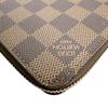 Louis Vuitton Damier Zippy Wallet N60015 Long Wallet Purse Zip Around Ebene Used