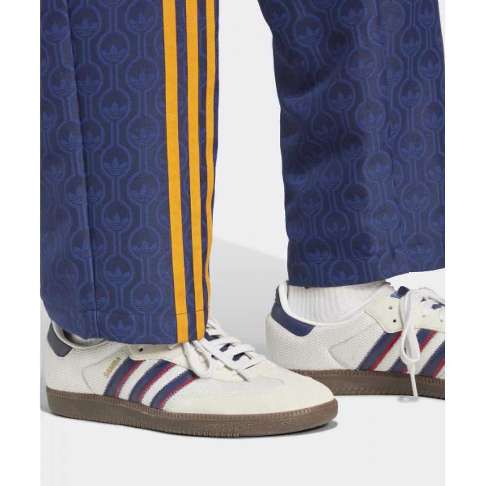Adidas 70s Club Pants   Navy Orange Jn5971
