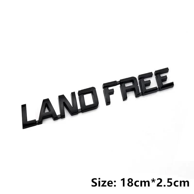 1Pc ABS Car Rear Trunk Sticker Decoration for Land Cruiser Prado Landfree VX TX TX.L VX.L 5.7 V6 V8 GXR VXR VXS VXRi GXRi