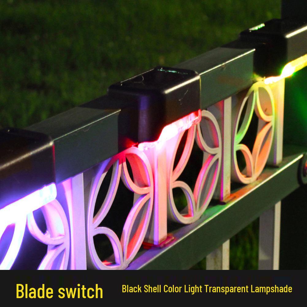 Outdoor Solar Step & Garden Railing Lights: Decorative Stair and Fence Illumination