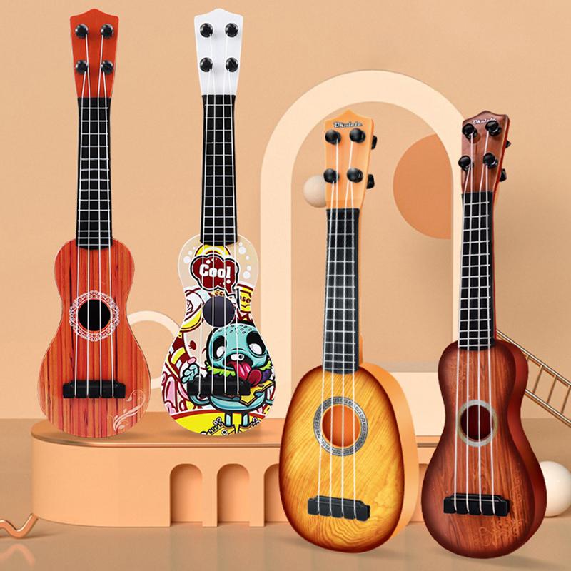 1Pc 4 String Mini Guitarra Musical Gifts Instruments Early Education Toys For Beginners Kids Children 21 Inch Ukulele