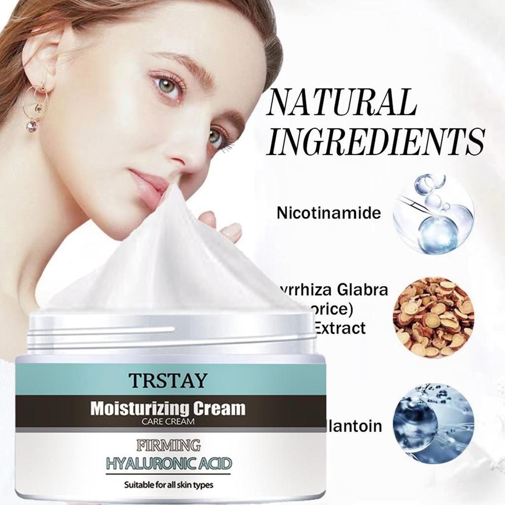 The Moisturizing Cream Is Gentle and Non-irritating, Hydrating and Nourishing the Skin, Leaving It Soft and Refined