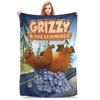 Warm BlanketChildren Travel Grizzys and The Lemmings Throw Blanket  Flannel Bedspread For Bedroom Street Trend Sofa Bed Cover