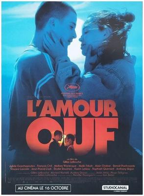 CRAZY LOVE Rolled Cinema Poster Small Size 53x39cm(blue)Gilles Lellouche, Adèle Exarchopoulos, François Civil